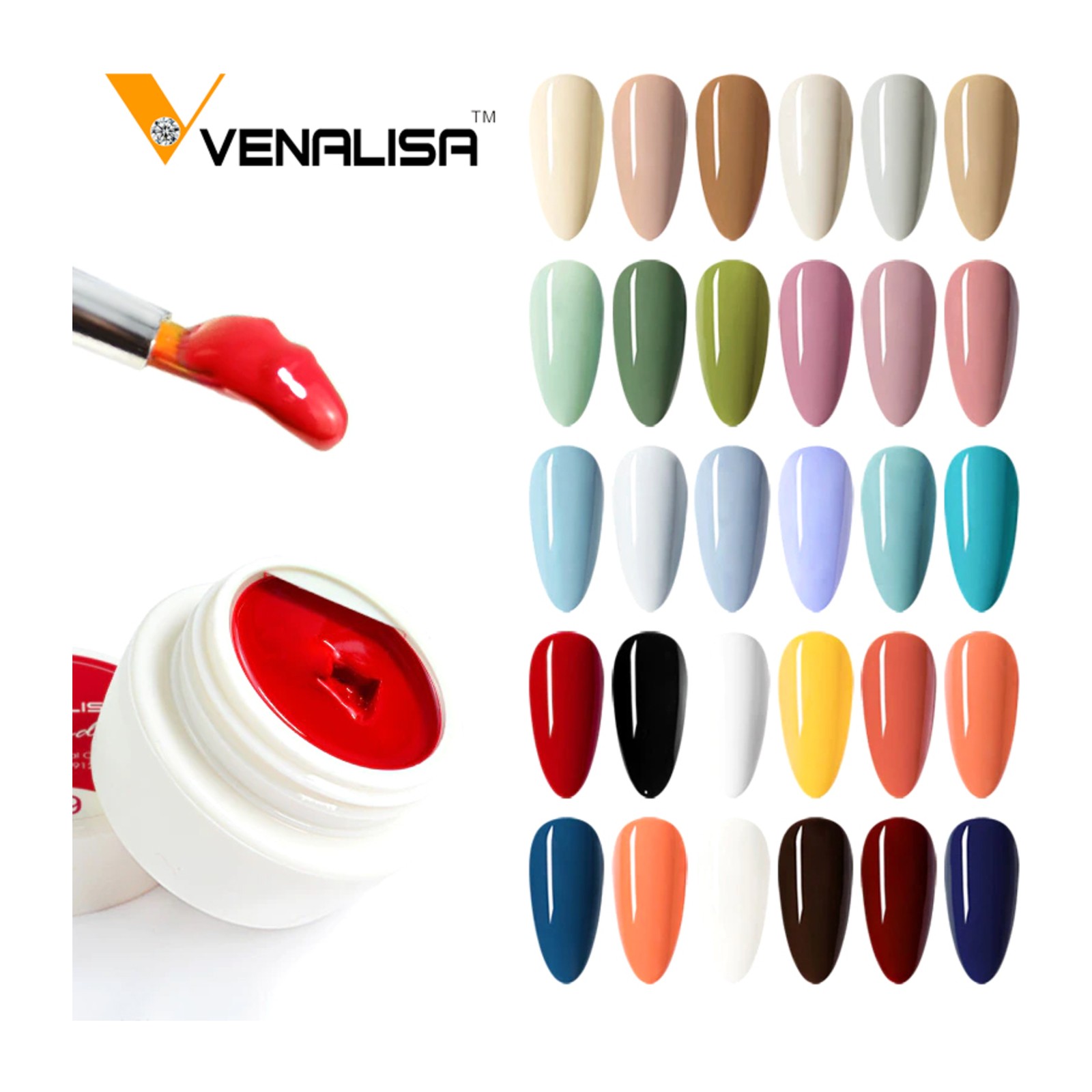 Веналиса -  КАЛ -  30 цветни гелове